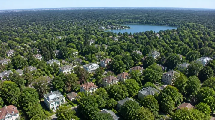 Berlin Zehlendorf: Grüner Wohnbezirk mit Grunewald und Schlachtensee
