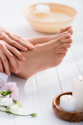 Fußmassage