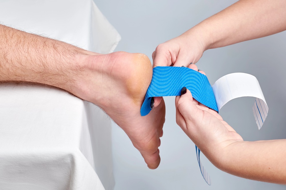 Tape für Sprunggelenk